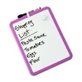 thumbnail image 5 of Pen+Gear Magnetic Dry Erase Board with Dry Erase Marker and Magnet, Purple, 8.5" x 11", 5 of 6
