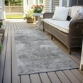 thumbnail image 6 of Addison Rugs Chantille Indoor/Outdoor Transitional Modern Gray Washable Runner Rug, 2'3" x 7'6", 6 of 6