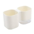 thumbnail image 1 of Pen Holder Detachable Desktop Brush Storage Box Plastic Decoration Flower Pot for Home Office  Light Blue, 1 of 8