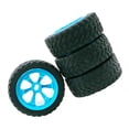 thumbnail image 5 of 4 Pieces Non- Wheel Tires Replacement Accessories :28 Remote Control Race Car - Blue, 30mm, 5 of 10