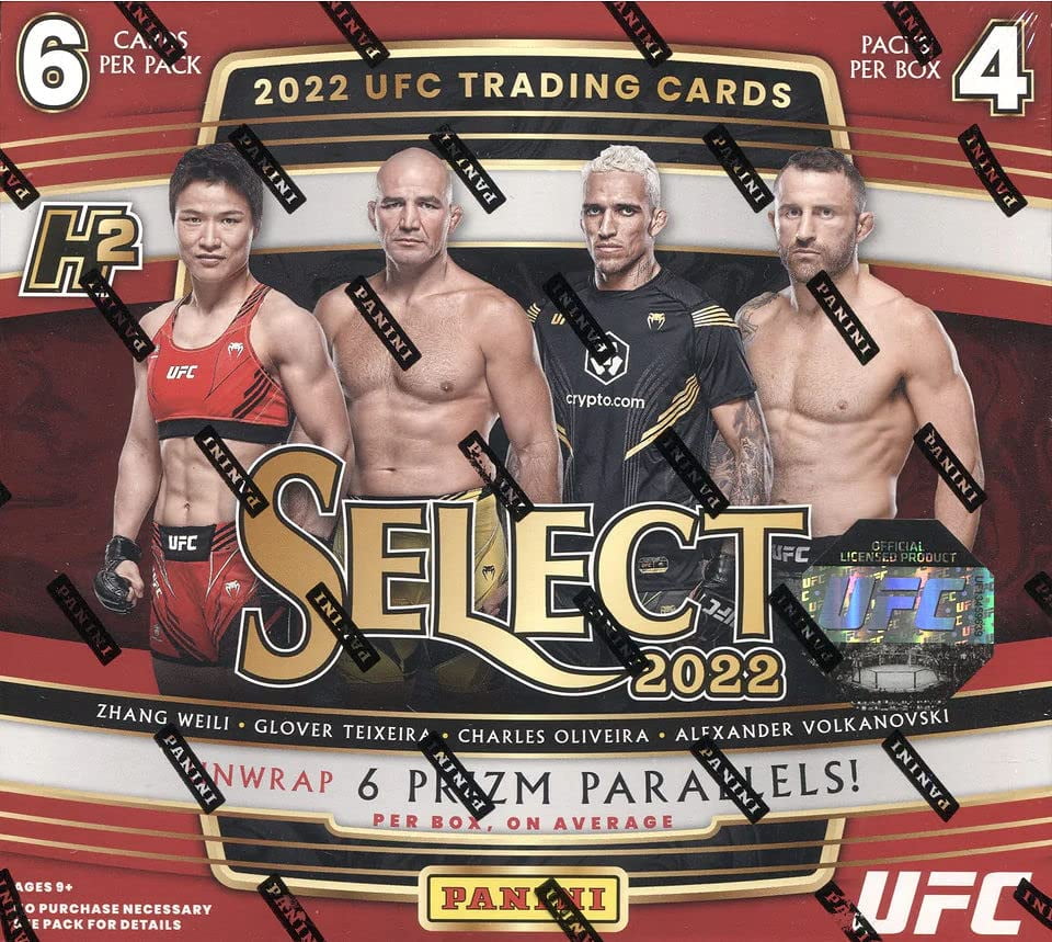 2022 Panini Select UFC H2 Hybrid Hobby Box