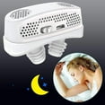 thumbnail image 1 of Jinsinto 3 In 1 Cpap Anti Snoring Devices Automatic Snore Sleep Apnea Aid Stopper Air Purifier Filterwhite1pcs, 1 of 5