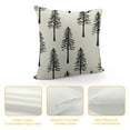 thumbnail image 4 of COMIO  Christmas Pillow Covers White Black Christmas Tree Decor Throw Pillows Winter Xmas Holiday Outdoor Cushion Cases for Couch Bed Decorations, 4 of 5