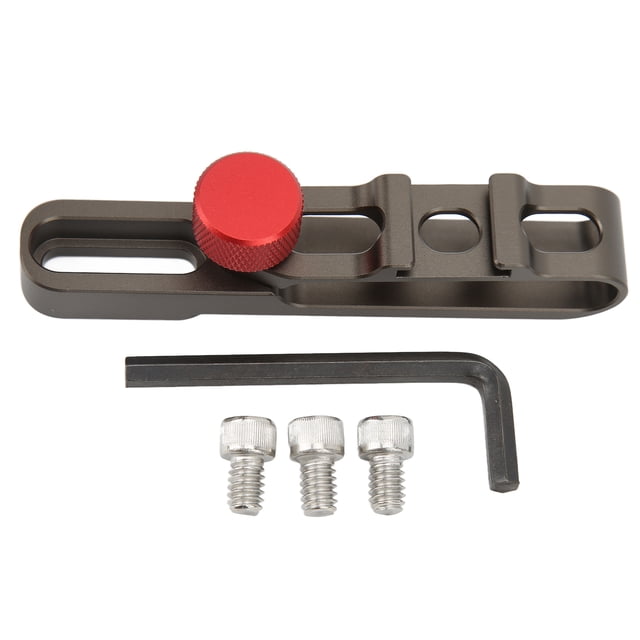 Soporte de montaje SSD para SSD T5 con orificio para tornillo de 1/4 de pulgada y soporte de zapata fría