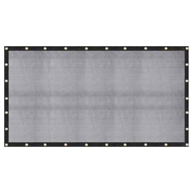 Tarp WindscreenSupplyCo, 3,7 x 4,9 m, malla negra resistente