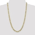 thumbnail image 2 of 14K Gold Concave Open Figaro Chain 22", 2 of 5