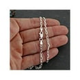 thumbnail image 6 of Italian 925 Sterling Silver 3.1mm 080 Anchor Link Chain Necklace - 16, 18, 20, 22, 24, 30 Inches (20), 6 of 8
