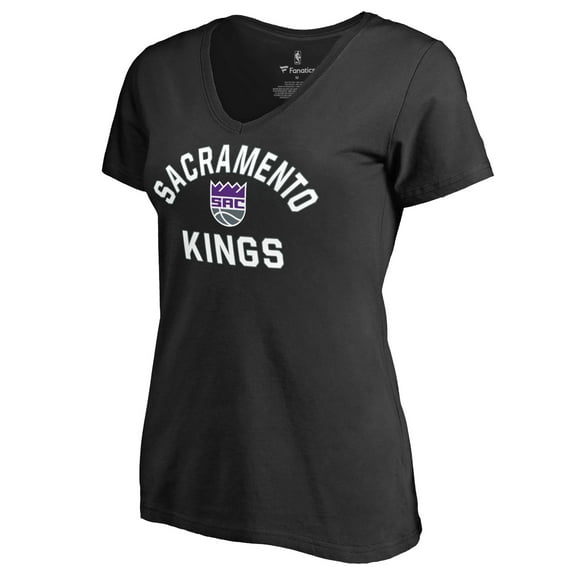 Women's Black Sacramento Kings Overtime T-Shirt