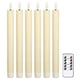 thumbnail image 1 of Velas CóNicas Sin Llama Parpadeantes con Temporizador Remoto de 10 Teclas, Velas de Ventana con Candelabros LED Que Funcionan con Pilas,A, 1 of 5