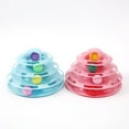 thumbnail image 3 of 20PCS Cat Ball Toy Interactive Solid Color Funny Plastic Cat Ball Pet Play Ball, 3 of 10