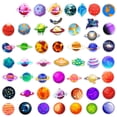 thumbnail image 3 of Pegatinas Space Universe Planet de vinilo impermeables, 50 unidades, 3 of 4