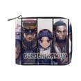 thumbnail image 1 of Billetera plegable delgada con diseño de personajes de anime Kamuys de Wallet Golden, 1 of 2
