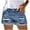 Light blue 270, variant on Henpk New Arrivals 2024 Now Trending 2024 Jeans For Women High Rise Leggings For Women Plus Size Clearance Pocket Summer Fashion Casual Sexy Ripped Shorts Super Shorts Blue L