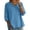 A2 Sky Blue, variant on Women's Summer Flora Embroidered Tops Vintage Vacation Tees Shirt Blouse Tops Dressy Work Tops Crew Neck Blouses Outfits for Women Over 50 Lightweight Pullover Shirt Dressy Casual Blouses 5XL