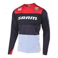 thumbnail image 3 of Camisetas de ciclismo para bicicleta, nuevas camisetas de descenso Sram, camisetas de manga corta y larga para MTB, todoterreno, DH, camisetas de moto, ropa de motocross, ropa de ciclismo, 3 of 5