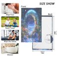 thumbnail image 6 of Yayeee 100% Cotton Hand Towels for Bathroom 16" x 28" Soft Absorbent Kitchen Towel, Beautiful Floral Moon, 6 of 7
