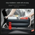 thumbnail image 2 of Car storage package car seat gap storage box gap plug anti-leakage strip interior supplies, black, 2 of 14