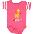 thumbnail image 3 of Inktastic I Love Giraffes Zoo Animal Boys or Girls Baby Bodysuit, 3 of 5