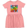 thumbnail image 3 of Inktastic I'm Four Comic Book Girls Toddler Dress, 3 of 5