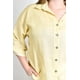 thumbnail image 4 of Camisa de lino Roman Fashion /Tallas Extras, 5123 (Amarillo) amarillo 36, 4 of 6