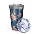 thumbnail image 2 of 16oz Tumblers Pioneer Flower Stainless Steel Vacuum Insulated Double Wall Travel Tumbler Cups Mug with Lid and Straw,Cleaning Brush for Coffee,Tea, 2 of 4