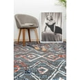 thumbnail image 6 of Furnish My Place Geometric Print Runner Rug - 2 ft. x 8 ft., Dark Grey, Rug with Patterned Design, 6 of 9