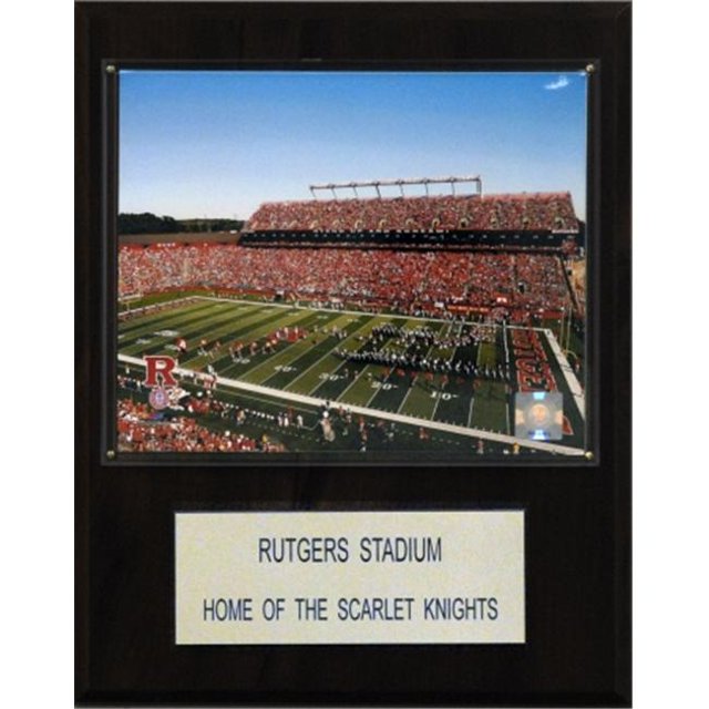 C & I Collectables 1215RUTSTAD NCAA Football Rutgers Stadium Plaque