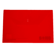 Sons, Legal Envelope, Plastic, Unsealed, 15in, Red