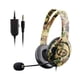 thumbnail image 1 of Para juegos Camuflage 3.5 mm Over-Ear con control volumen micrófono graves estéreo PS4/computadora portátil/computadora rojo, 1 of 9