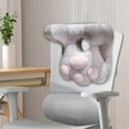 thumbnail image 6 of CoudarTitie Neck Pillow for Office Chair, Desk, Nap, Removable and Washable Cover, Ergonomic Gray, 6 of 9