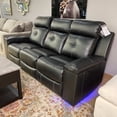 thumbnail image 4 of Signature Design by Ashley Kempten Reclining Sofa in Black, 4 of 11