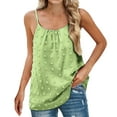 thumbnail image 2 of Womens Blouses Tank Tops Sleeveless Summer Top Spaghetti Strap Spring Shirt Loose Fit Beach Vacation 2025 Casual Going Out Tops for Women, 2 of 6