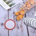 thumbnail image 7 of 24/48/72 Wide Mouth Mason Jar Lids, Split-Type Canning Jar Lids with Leak Proof Silicone for Mason Jar Canning Lids (Silver, 85mm), 7 of 7
