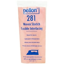 Pellon 281 Woven Fabric Interfacing, White 20" x 1 Yards Precut Package