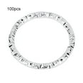 thumbnail image 2 of Fashion Dreadlock Hair Rings 100pcs Hair Braid Rings Beautiful Fashion Shows for Going Party Banquet, 2 of 8