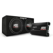 MTX Audio TNP212D2 Terminator Power Pack Subwoofer System - Set of 2,BLACK