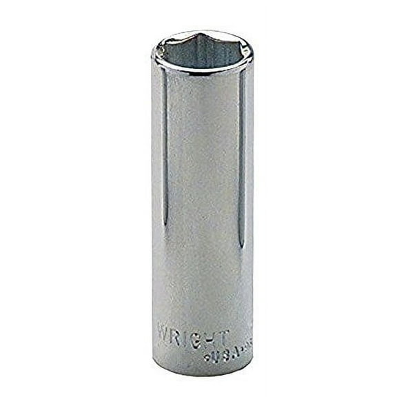 Wright Tool 25-10MM 1/4" Drive 6 Point Deep Metric Socket, 10mm