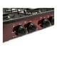 thumbnail image 4 of Parrilla de Gas Super Flama 4 Quemadores Cubierta de Acero Inoxidable Color Vino 4QCA/V, 4 of 4
