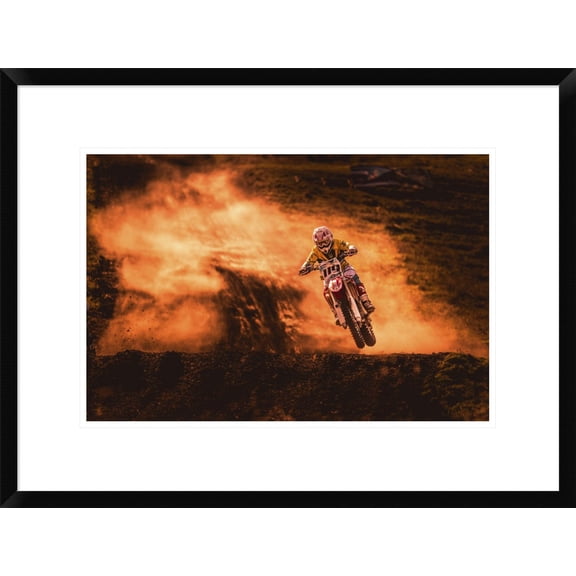 Global Gallery Salkov Igor 'Above' Framed Wall Art