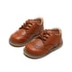 thumbnail image 1 of Zapatos de cuero para niños, zapatos de suela blanda para primavera, zapatos para bebés, zapatos con cordones para niñas pequeñas, 1 of 6