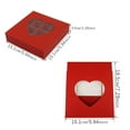 thumbnail image 3 of 10Pcs Valentines Day Bakery Red Boxes with Window Heart - Can Hold 16 Pcs Chocolates, for Women Mother Grilfriend Boyfriend & Candy Party Favo & Dessert Shop Supplies(3 Colors), 3 of 6