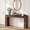 Dark Brown, variant on 63 Inch Solid Wood Console Table Farmhouse Sofa Table Behind Couch Entryway Foyer Living Room Hallway Accent Table Easy Assembly, Rustic Brown