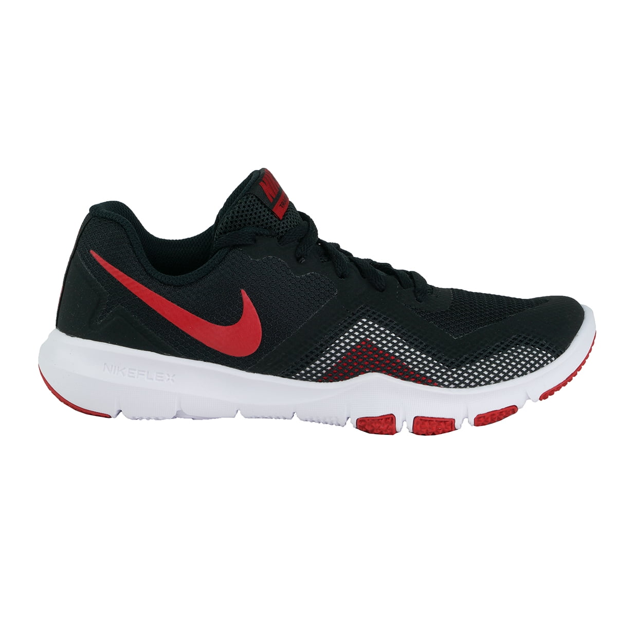 nike flex red and black