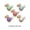 A, variant on Dumpling Keyboard Fidget Toy–Crisp Sound, Stress Relief Cute Dumpling Fidget Clicker Keychain,Anxiety Toys for Adults at Work, Travel, Home, Anxiety Relief & Focus Boost