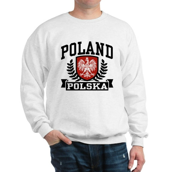 CafePress - Poland Polska Sweatshirt - Crew Neck Sweatshirt