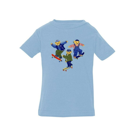 Skating Bears T-Shirt Infant -Image by Shutterstock,  6 Months