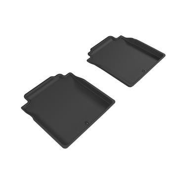 3D MAXpider KAGU Floor Mat (BLACK) compatible with GENESIS G90 2017-2022 - Second Row
