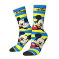 thumbnail image 1 of Calcetines de compresión divertidos y divertidos para hombre, estilo hip hop, Harajuku, Mickey Mouse, estampados de calidad, para niños, 1 of 6