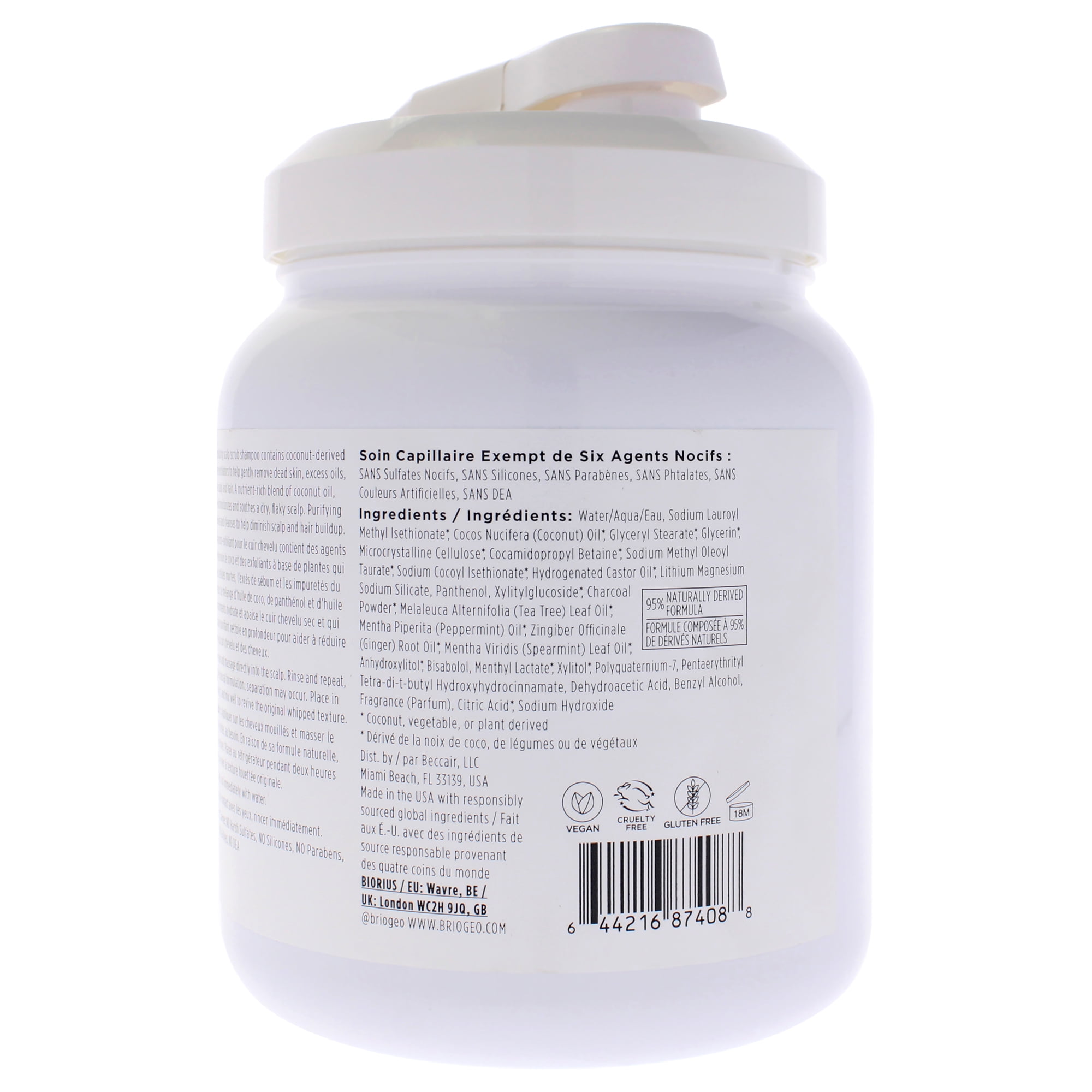 Scalp Revival Charcoal Coconut Oil Micro Exfoliating Shampoo