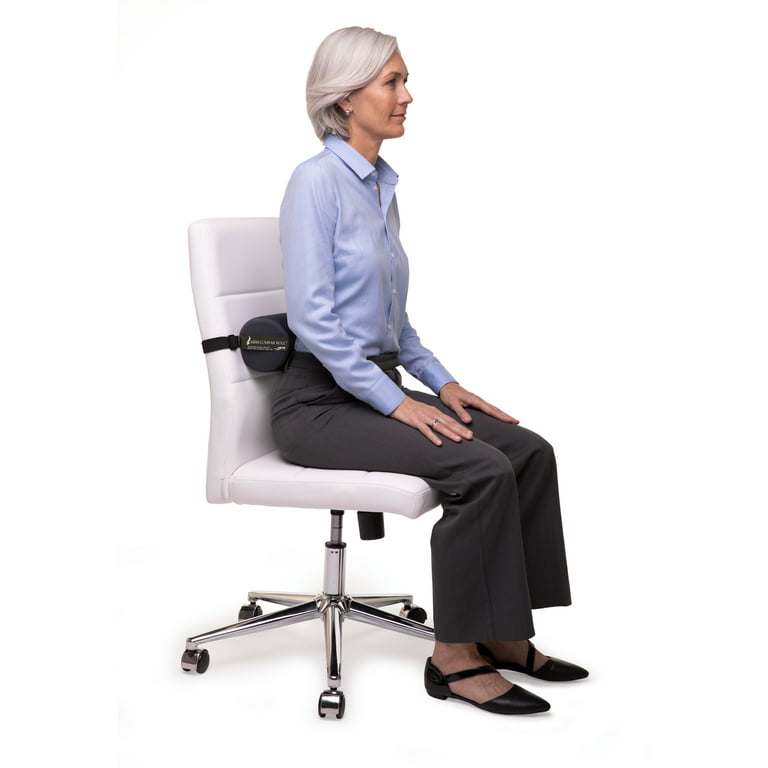 The Original McKenzie Lumbar Roll by OPTP – Firm Density – USA-made Low  Back Lumbar Support for Office Chairs, Car Seats and Travel. The Preferred